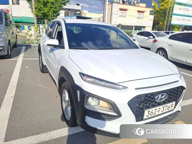Hyundai Kona 2018 Белый из Кореи