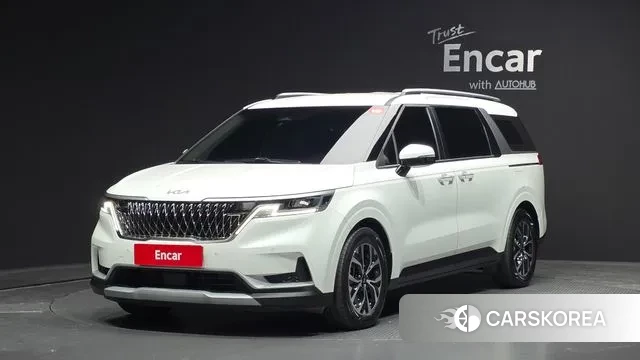 Kia Carnival 4th generation 2023 Белый из Кореи