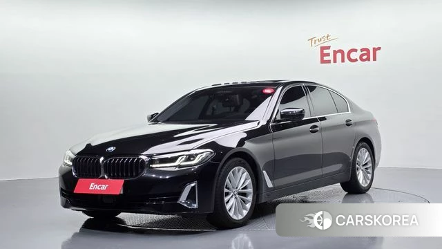 BMW 5 Series (G30) 2023 Черный из Кореи