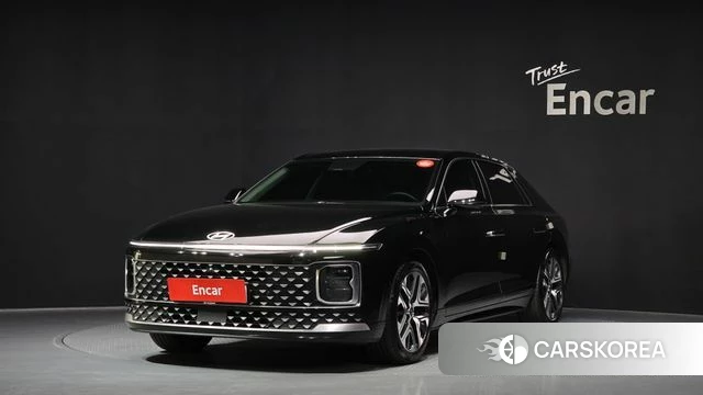 Hyundai Grandeur Hybrid (GN7) 2023 Черный из Кореи