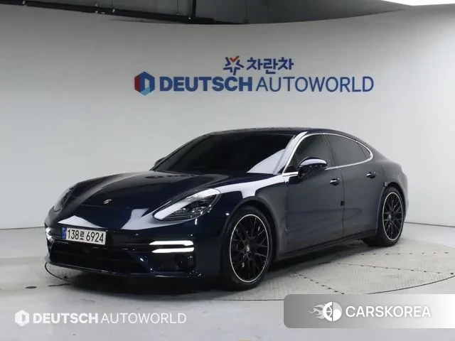 Porsche Panamera (971) 2020 Черный из Кореи