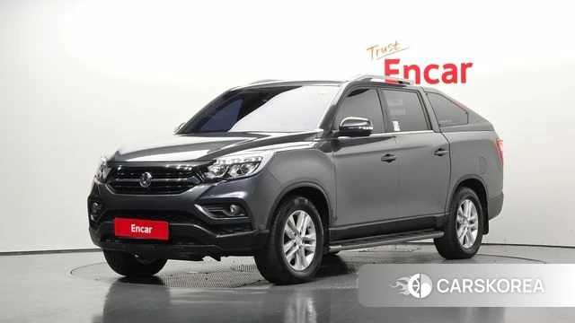 Ssangyong Rexton Sports 2018 Серый из Кореи