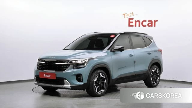 Kia The New Seltos 2024 Небесно-голубой из Кореи