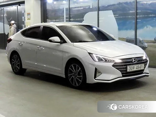 Hyundai The New Avante AD 2019 Белый из Кореи