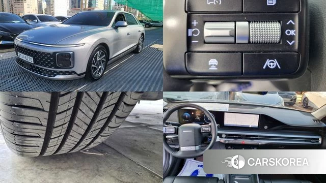 Hyundai Grandeur (GN7) 2024 Серебристо-серый из Кореи
