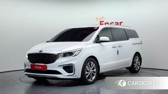 Kia The New Carnival 2019 Белый из Кореи
