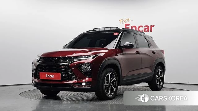 Chevrolet (GM Daewoo) Trailblazer 2022 Красный из Кореи