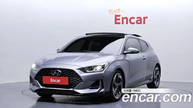 Hyundai Veloster (JS) 2018 Серебристо-серый из Кореи