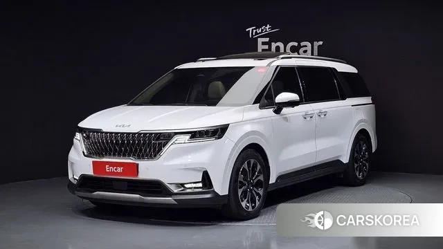 Kia Carnival 4th generation 2023 Белый из Кореи