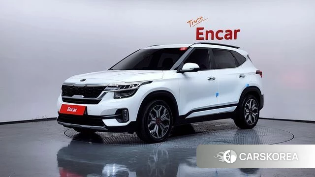 Kia Seltos 2021 Белый из Кореи