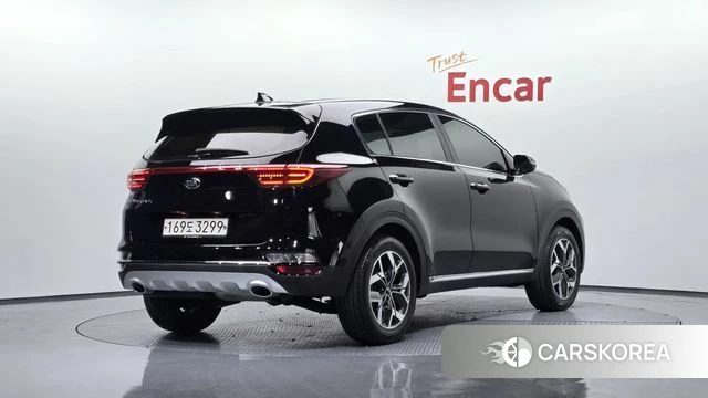 Kia Sportage The Bold 2021 Черный из Кореи