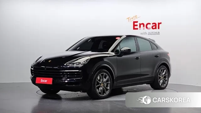 Porsche Cayenne (PO536) 2021 Черный из Кореи