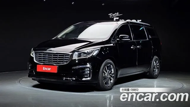 Kia The New Carnival 2018 Черный из Кореи