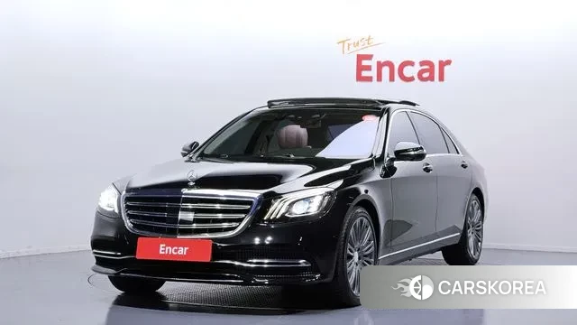Mercedes-Benz S-Class W222 2018 Черный из Кореи