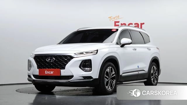 Hyundai Santa Fe TM 2019 Белый из Кореи