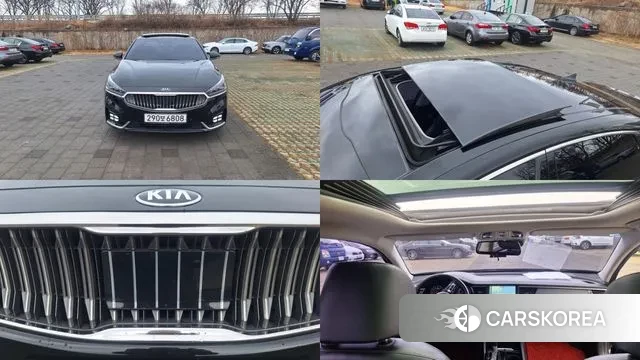 Kia Come New K7 2018 Черный из Кореи