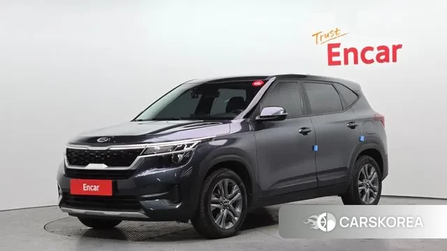 Kia Seltos 2021 Серый из Кореи
