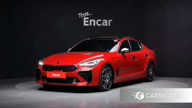 Kia Stinger Meister 2022 Красный из Кореи