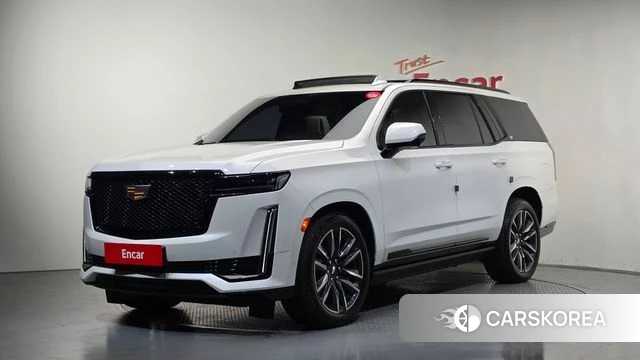 Cadillac Escalade 5th Generation 2023 Белый из Кореи