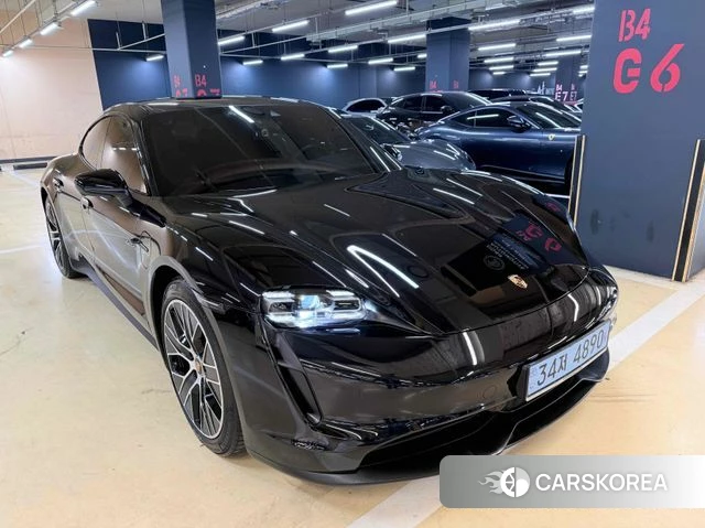 Porsche Taycan 2020 Черный из Кореи