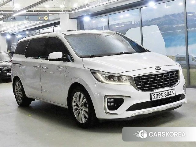 Kia The New Carnival 2019 Белый из Кореи