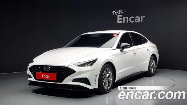 Hyundai Sonata (DN8) 2021 Белый из Кореи