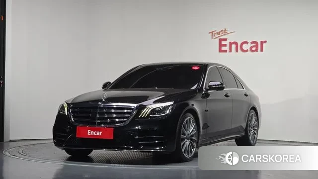 Mercedes-Benz S-Class W222 2018 Черный из Кореи