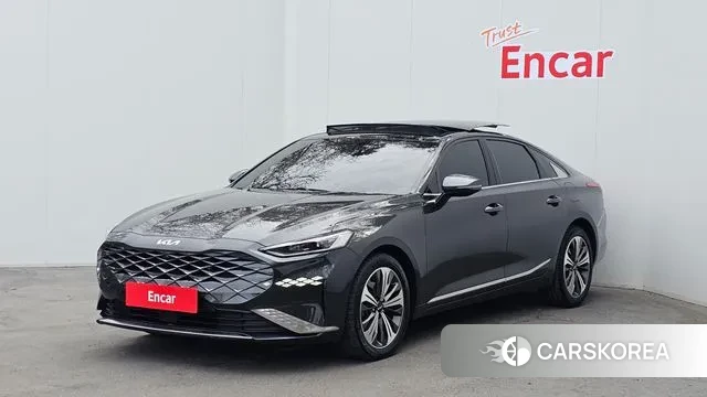 Kia K8 Hybrid 2022 Серый из Кореи