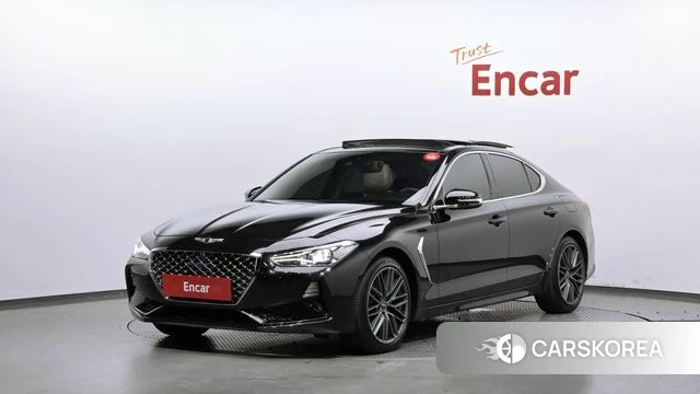 Genesis G70 2018 Черный из Кореи