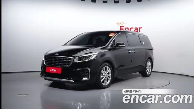 Kia The New Carnival 2018 Черный из Кореи