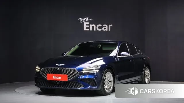 Genesis The New G70 2021 Синий из Кореи