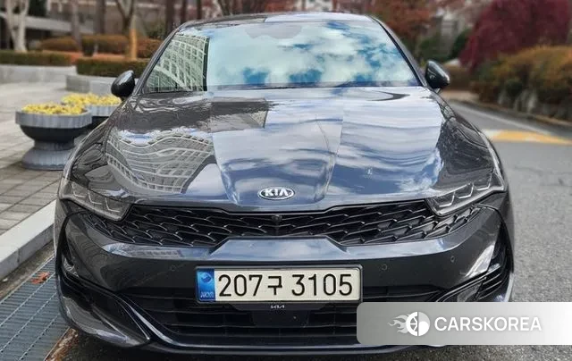Kia K5 3rd generation 2021 Серый из Кореи