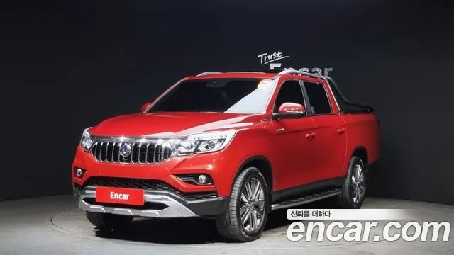 Ssangyong Rexton Sports Cannes 2019 Красный из Кореи