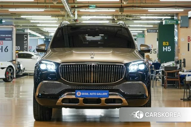 Mercedes-Benz GLS - Class X167 2022 Черный двухцветный из Кореи