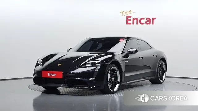 Porsche Taycan 2021 Черный из Кореи