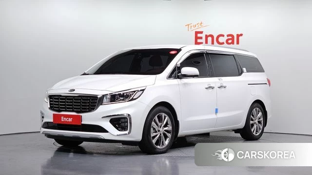 Kia The New Carnival 2019 Белый из Кореи