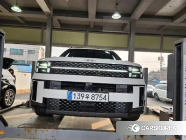 Hyundai Santa Fe (MX5) 2023 Белый из Кореи