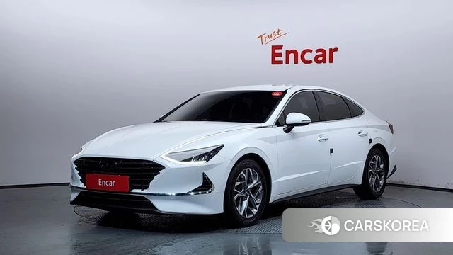 Hyundai Sonata (DN8) 2019 Белый из Кореи
