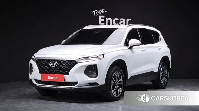 Hyundai Santa Fe TM 2018 Белый из Кореи