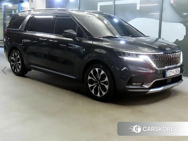 Kia Carnival 4th generation 2021 Серый из Кореи