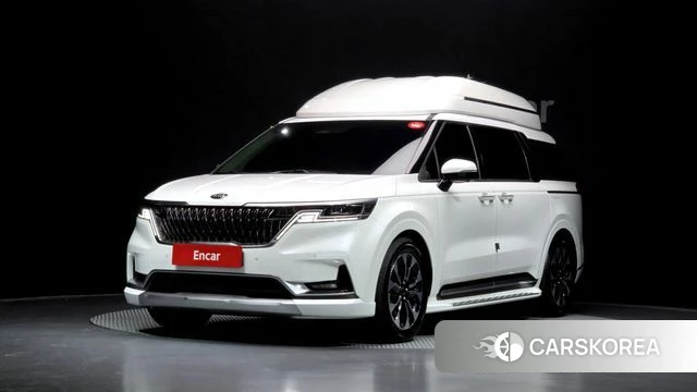 Kia Carnival 4th generation 2021 Белый из Кореи