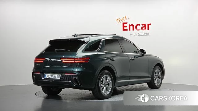Genesis GV70 2022 Зеленый из Кореи