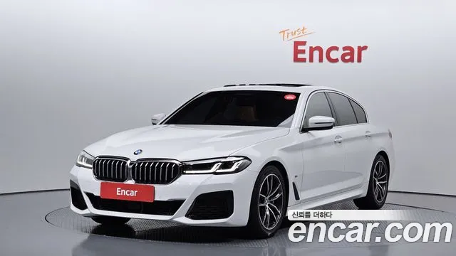 BMW 5 Series (G30) 2021 Белый из Кореи