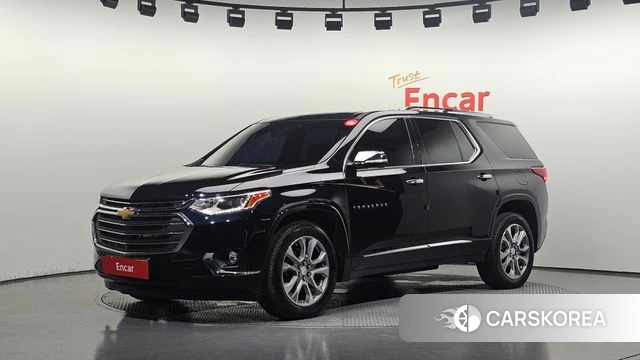 Chevrolet (GM Daewoo) Traverse 2019 Синий из Кореи
