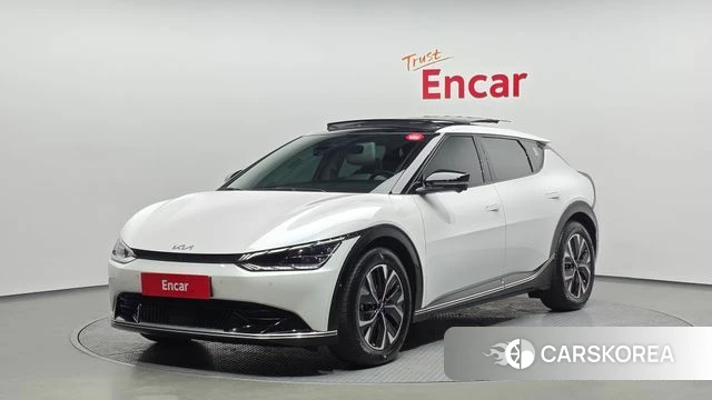 Kia EV6 2023 Белый из Кореи