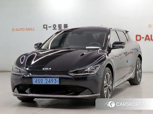 Kia EV6 2021 Синий из Кореи