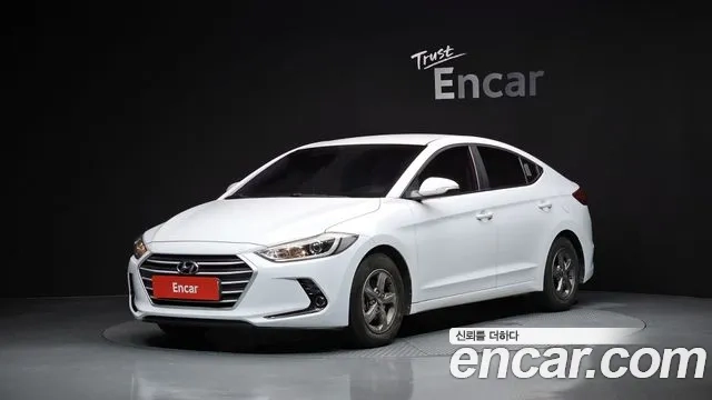Hyundai Avante AD 2018 Белый из Кореи