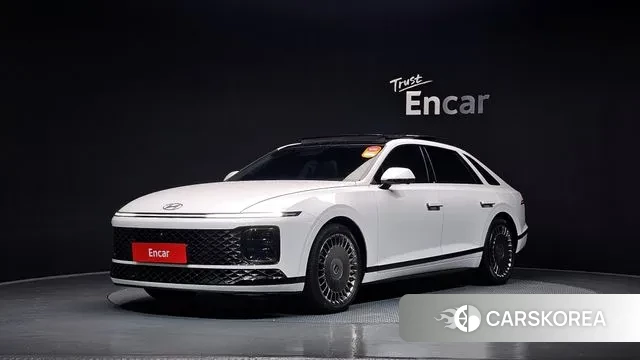 Hyundai Grandeur Hybrid (GN7) 2023 Белый из Кореи