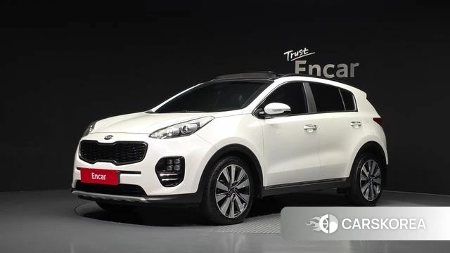 Kia Sportage 4th Generation 2018 Белый из Кореи