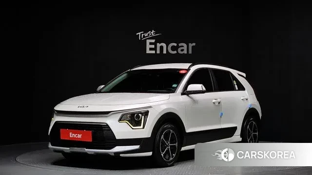 Kia Di Ol Nu Niro 2022 Белый из Кореи